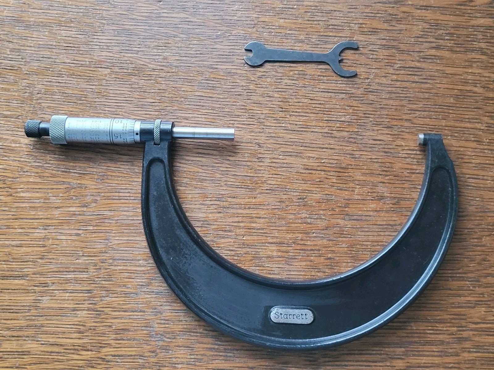 Starrett No. 436 Outside Micrometer 4-5\