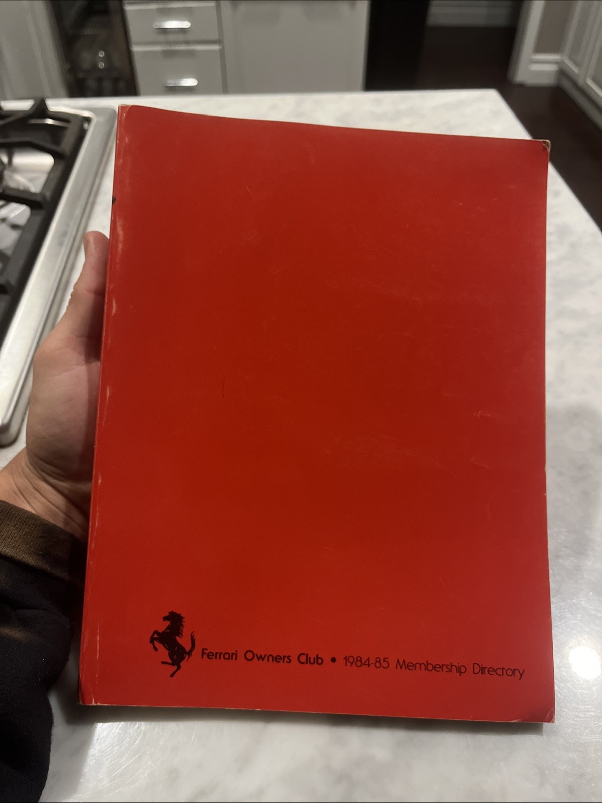 FERRARI Owners Club 1984-85 Membership Directory