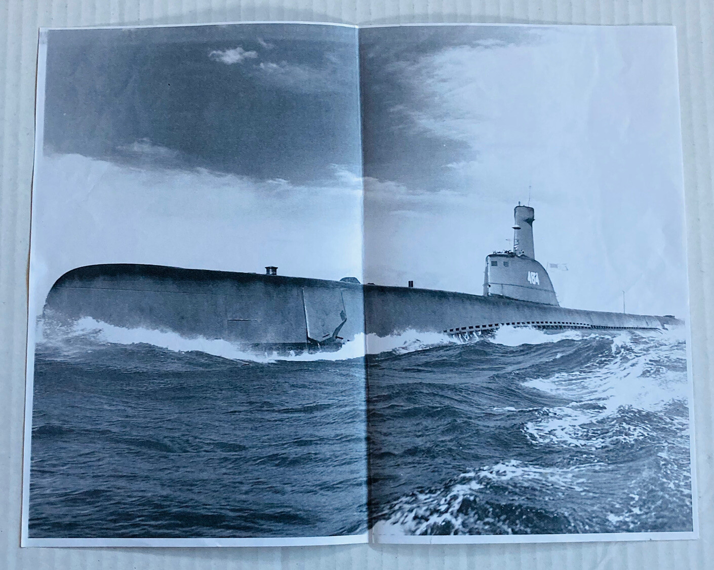 Rare 1960s USS Odax SS-484 Ship Print US Navy 14x11 WWII Photo Wall Art Decor 2B