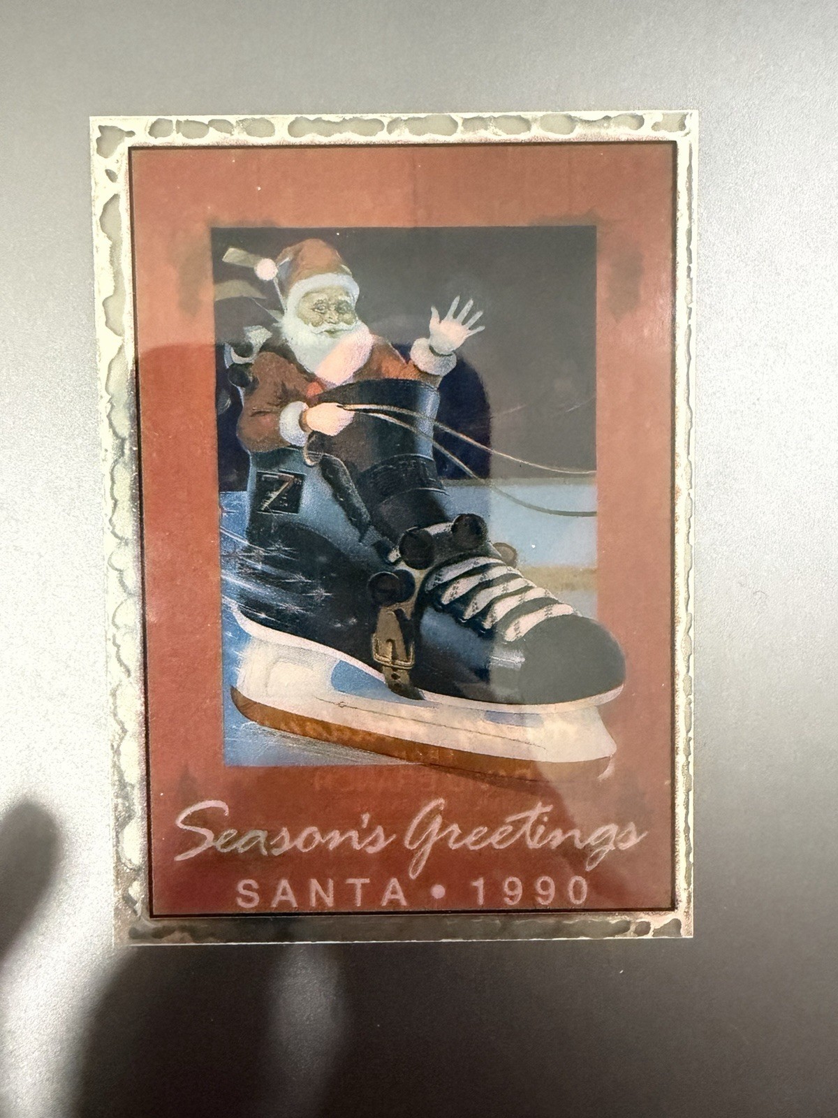 Santa 1990 Season\'s Greetings & David Branch. RARE