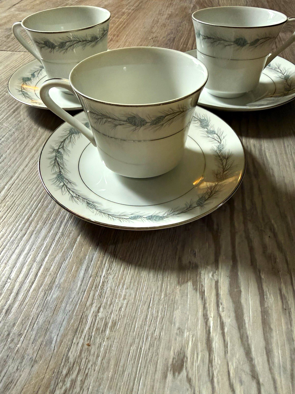 Style House Duchess Fine China Coffee Cup & Saucer Set 5 oz Made in Japan (3)