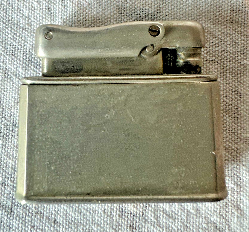 Vintage JbeLo Monopol German Petrol Pocket Lighter – Rare Metal Collectible