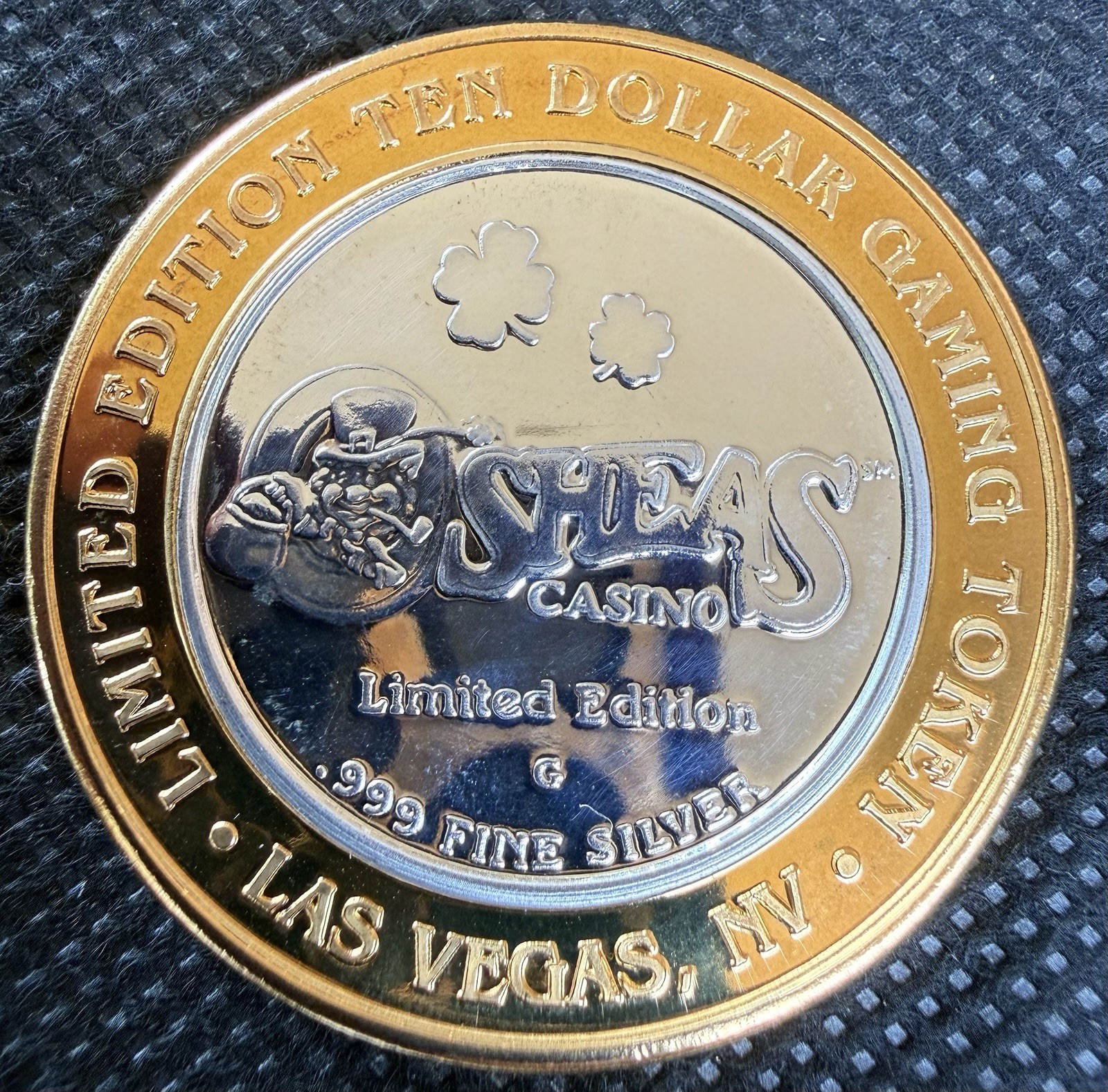 ⭐️OSHEAS HOTEL & CASINO Limited Edition 999% .6 Oz Pure Silver Strike Center⭐️ ⭐️OSHEAS HOTEL & CASINO Limited Edition 999% .6 Oz Pure Silver Strike Center⭐️