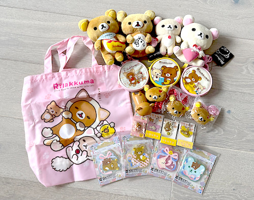 Rilakkuma Bundle Lot 20pcs Plush Charm Bag Pouch Hair Tie SanX Japan New Tag