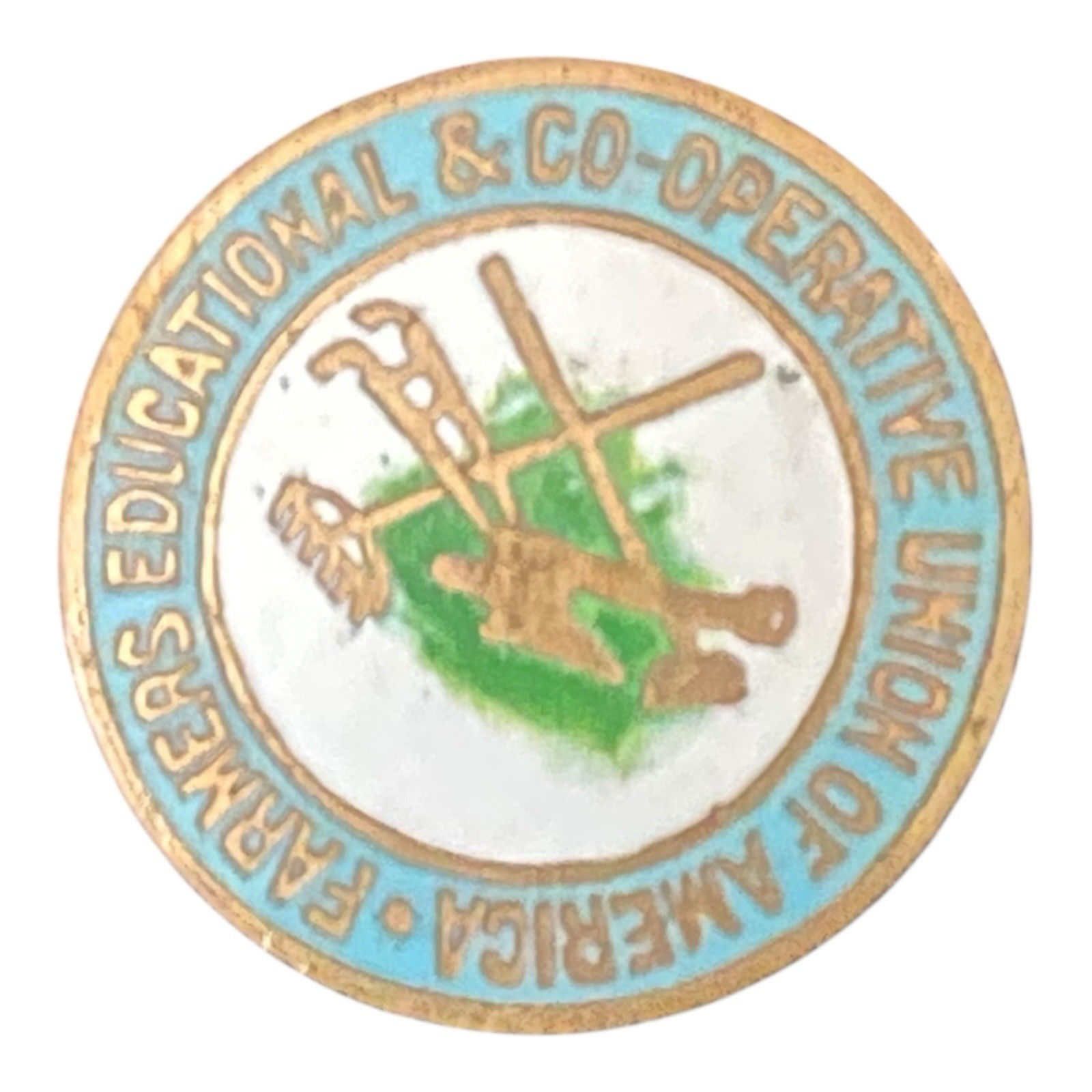 Antique Farmers Educational & Cooperative Union of America Lapel Pin Co-op