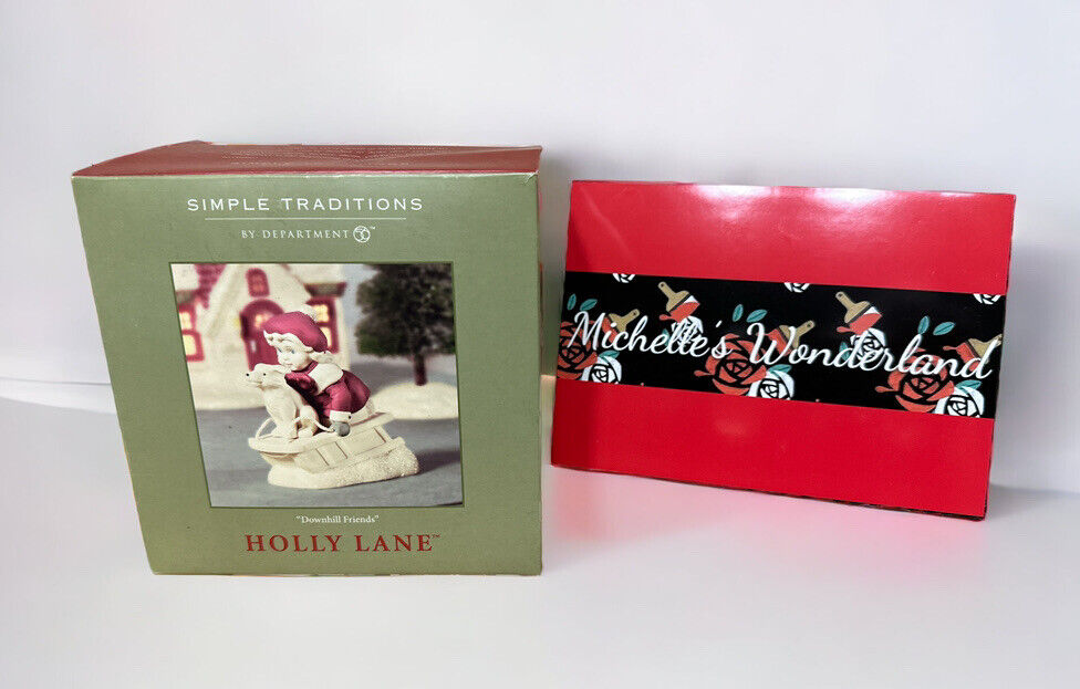 Dept 56 Simple Traditions 2004 Holly Lane \