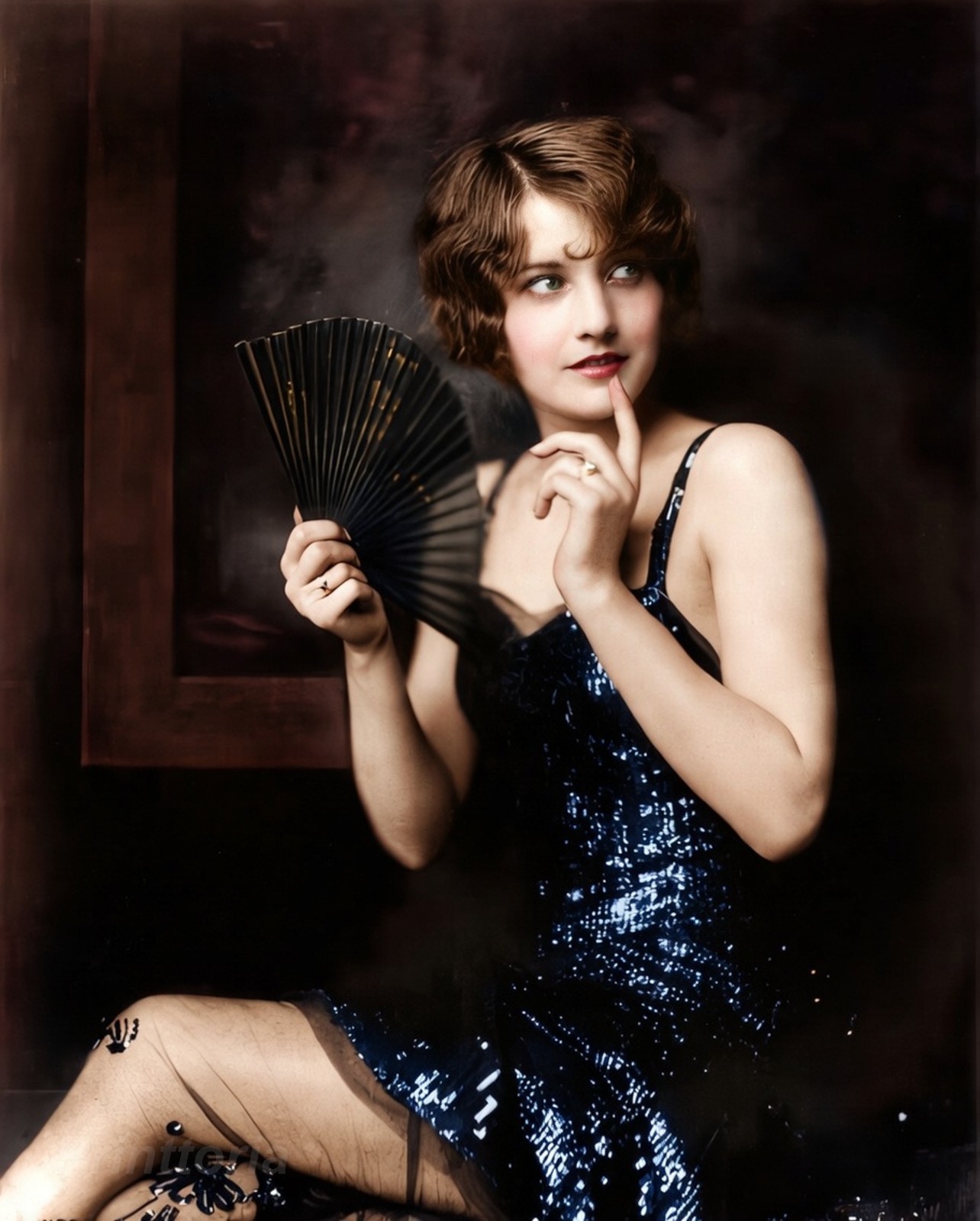 ZIEGFELD FOLLIES ❤️ Vintage 1920s Glamour Model Studio Portrait - 8x10 Photo
