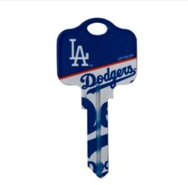 KW1 Kwikset Los Angeles Dodgers (Key Blank)