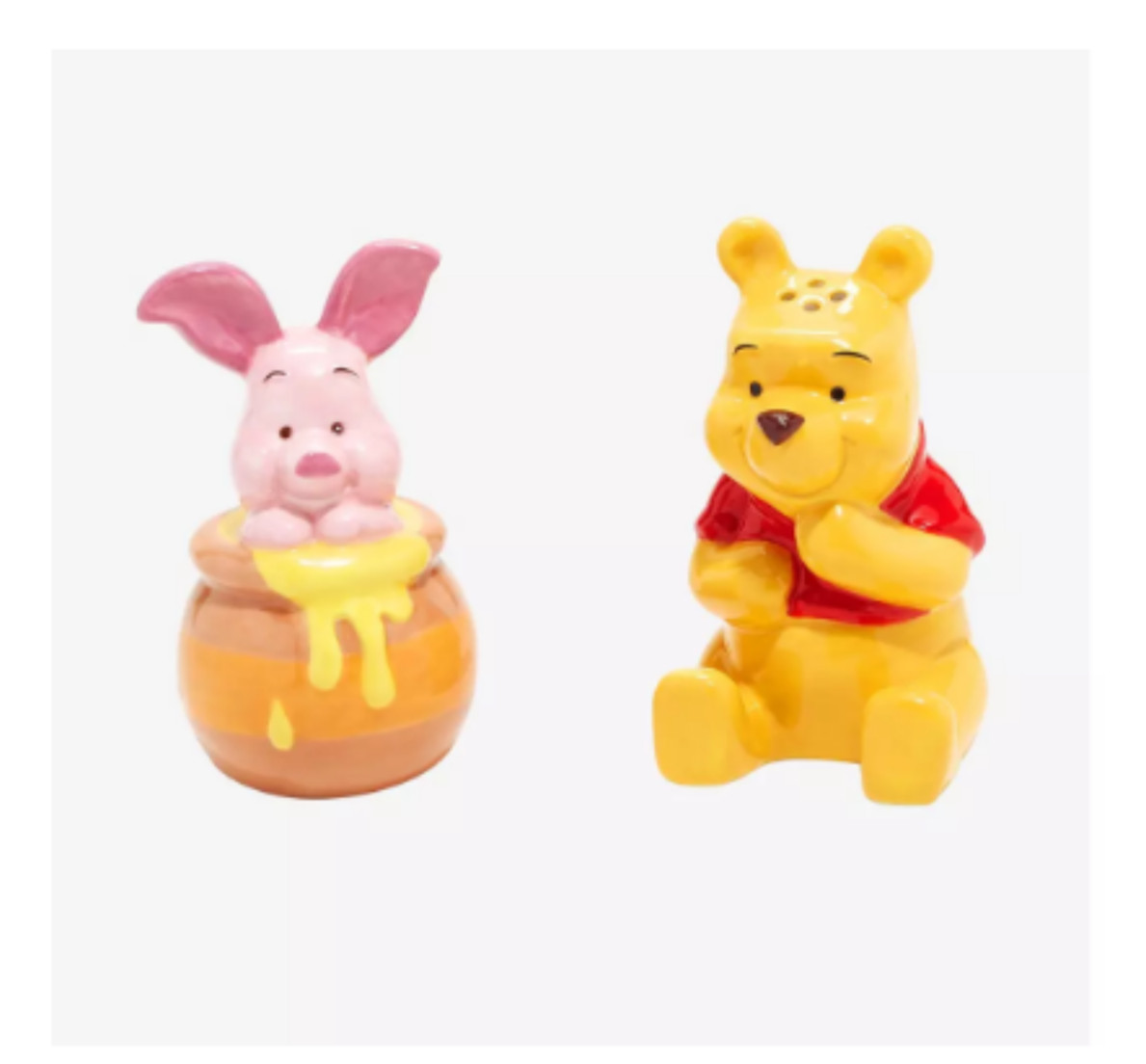 Disney ceramic salt & pepper shaker winnie the pooh and Piglet Kitchenware NEW Disney ceramic salt & pepper shaker winnie the pooh and Piglet Kitchenware NEW