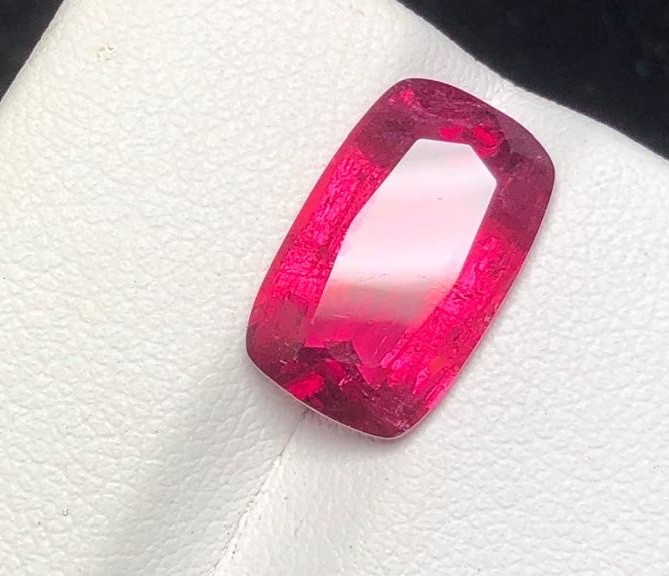 Natural Beautiful Rubellite Tourmaline Loose Gemstone 5.45 Carat