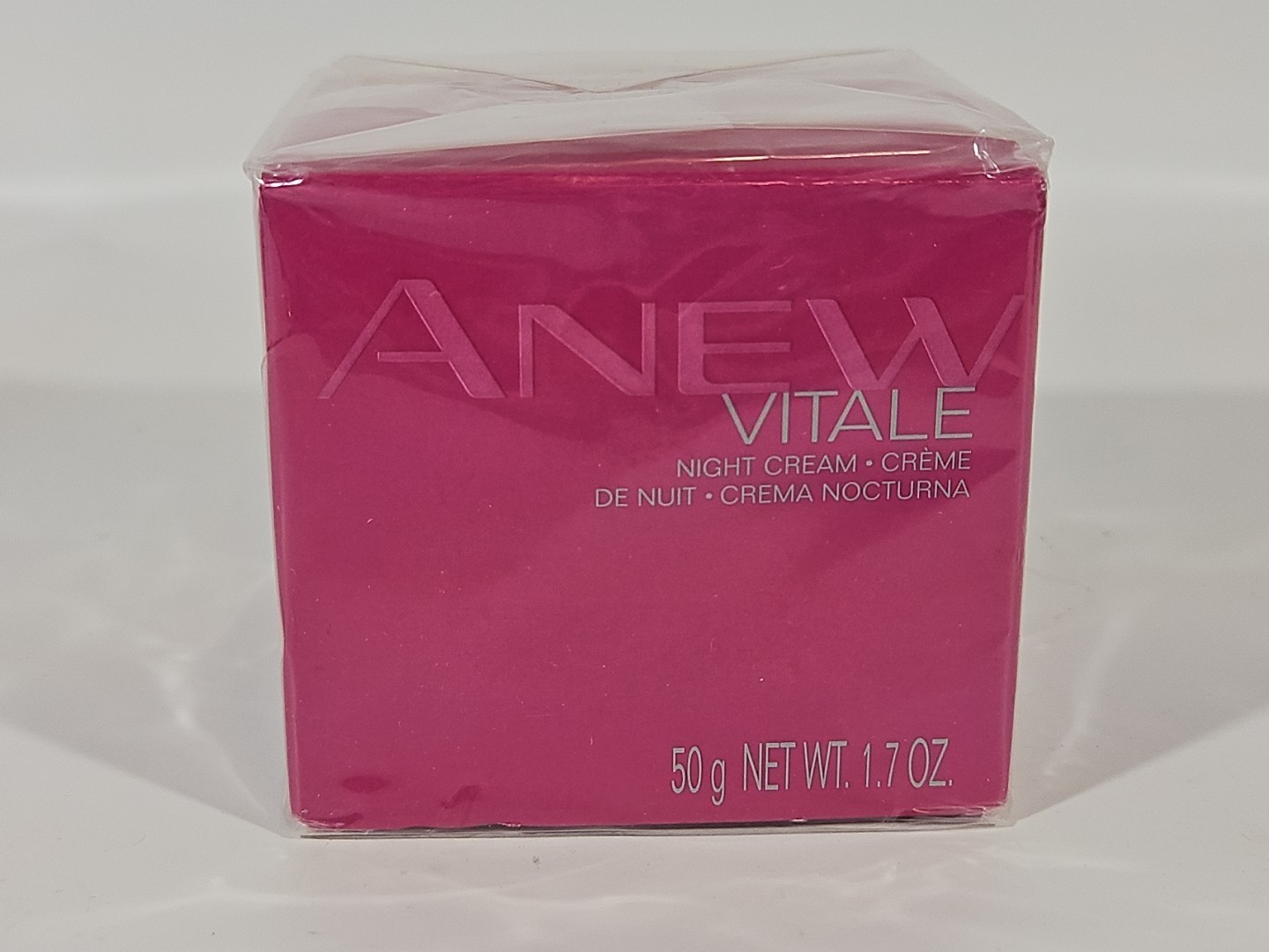 Avon Anew Vitale Night Cream Full Size 1.7 oz Retired Discontinued SEALED