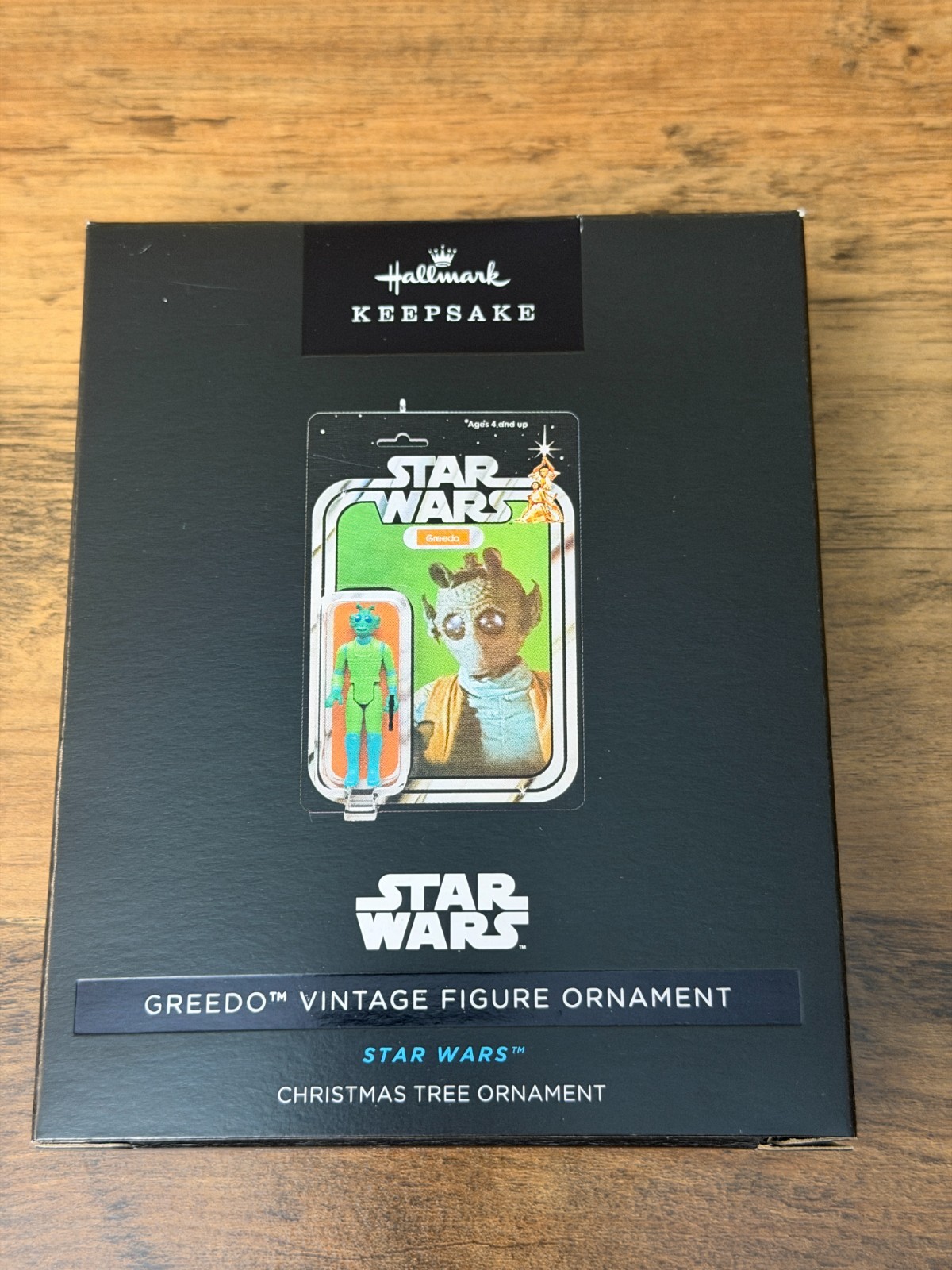 Hallmark Keepsake 2026 Star Wars Greedo Vintage Figure Ornament Limited 1/5000