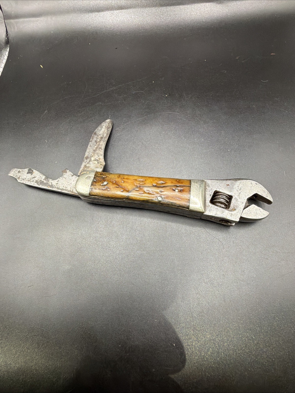 Antique Cattaraugus Cutlery Co Wrench Knife Little Valley NY Pocket Tool Vintage Antique Cattaraugus Cutlery Co Wrench Knife Little Valley NY Pocket Tool Vintage