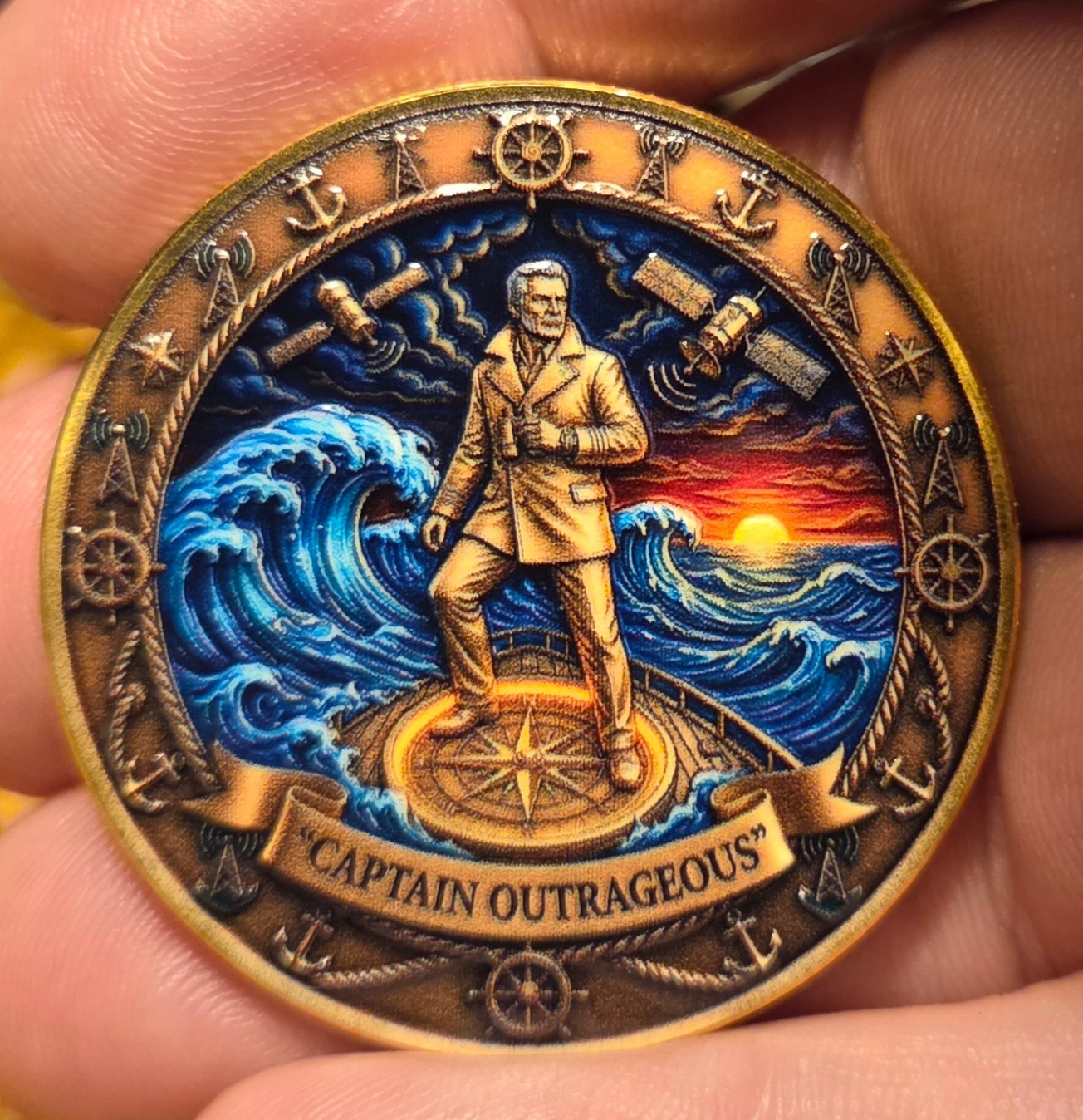 AMERICANA CHALLENGE COIN \ AMERICANA CHALLENGE COIN \
