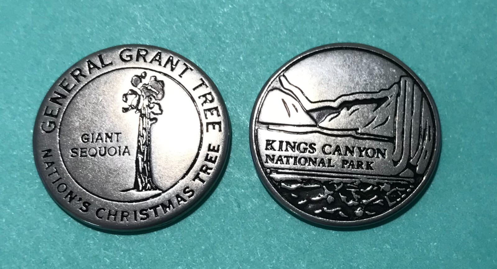 Kings Canyon National Park General Grant Tree Collectible Token