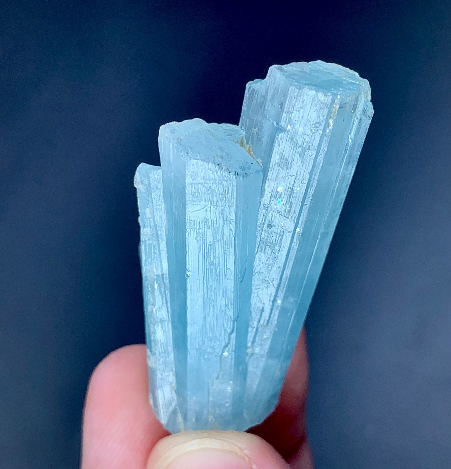 114 Carat Raw Natural Aquamarine Crystal specimen from Skardu, Pakistan