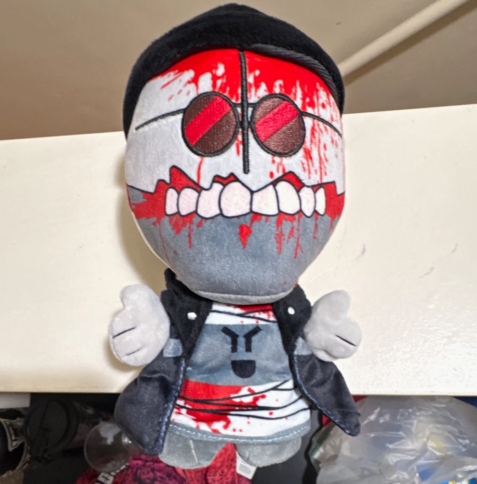 Makeship Madness Combat 6 Hank J. Wimbleton Limited Edition Plush. Includes bag