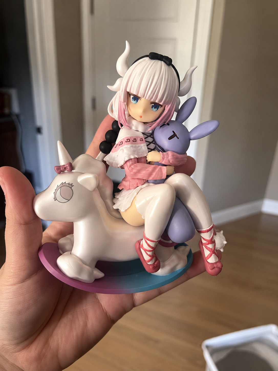 Miss Kobayashi’s Dragon Maid Kanna Cute Figure Cartoon Model Ornament Gifts Toys
