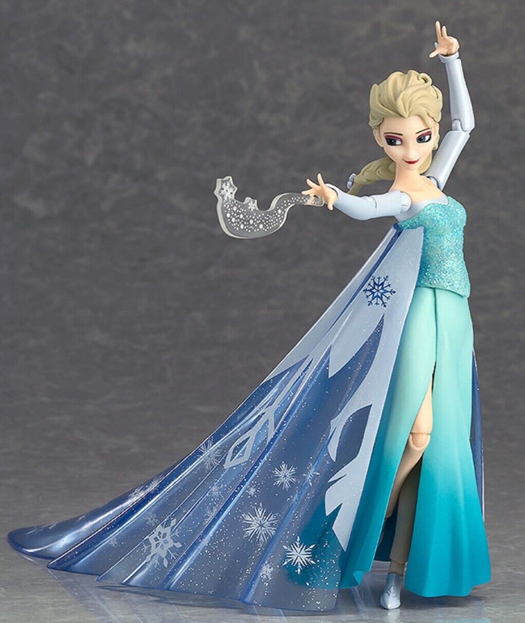 Figma 308 Disney Frozen Elsa Figure Good Smile Company from Japan Used