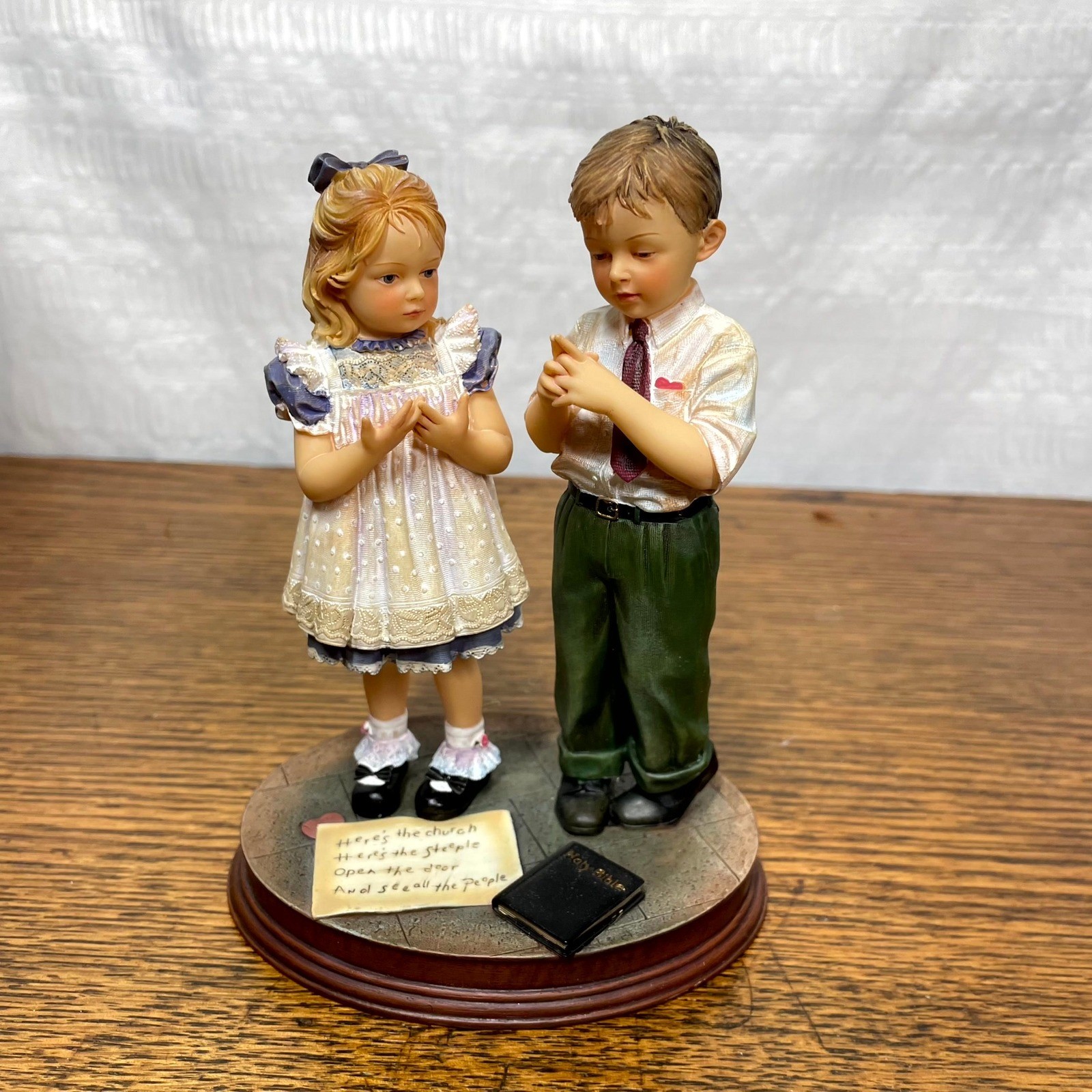 Demdaco Mama Says Heres the Church Steeple Figurine Kathy Andrews Fincher 2003