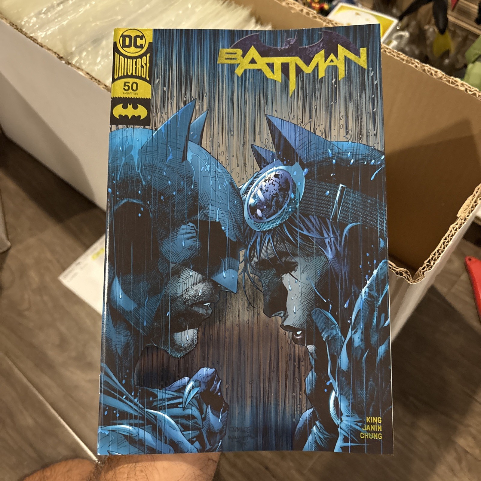 Batman #50 Gold Foil Boutique Jim Lee Variant DC Comics