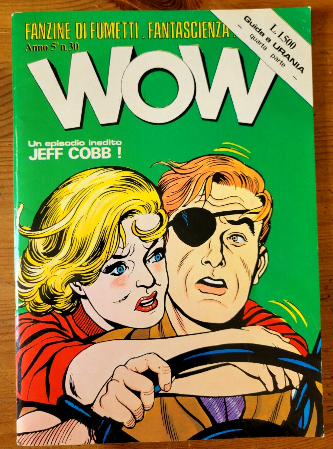 Wow - Italian comic fumetti Jeff Cobb