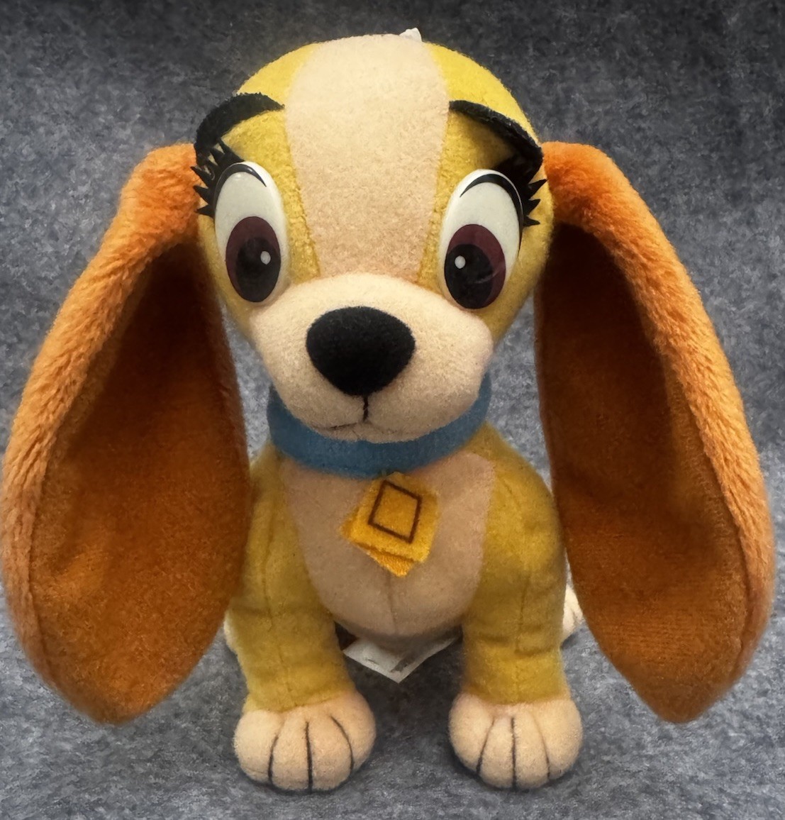 Vintage 1998 Disney Lady and the Tramp Lady Plush Applause 6” Stuffed Dog Toy