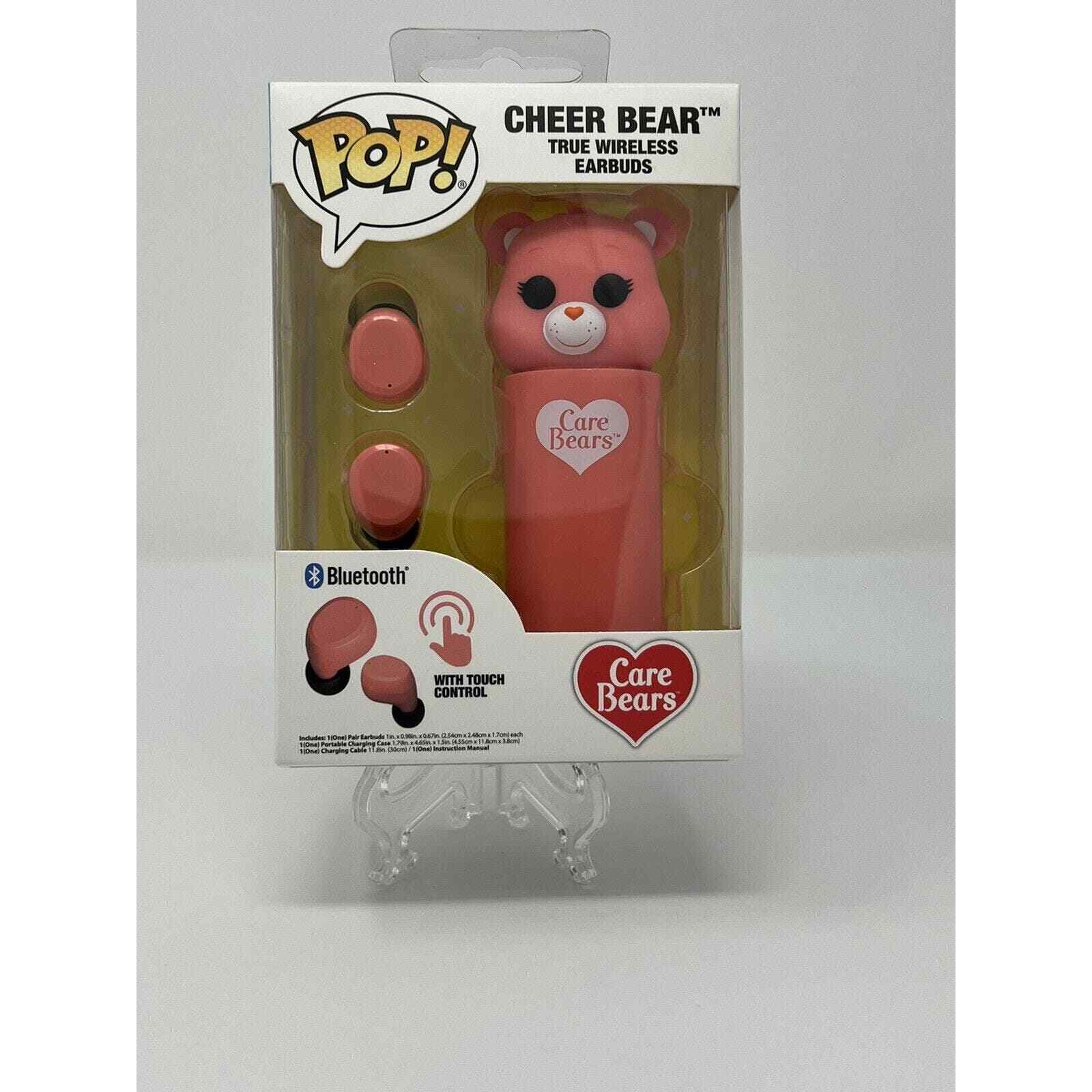 Funko POP Care Bears Bluetooth Wireless Earbuds - Cheer Bear
