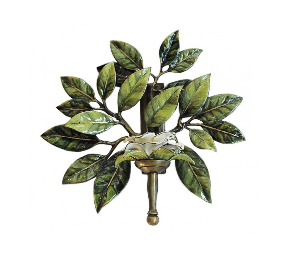 Pair Of Jay Strong water Gardenia Candle Wall Sconce Pair Pair Of Jay Strong water Gardenia Candle Wall Sconce Pair