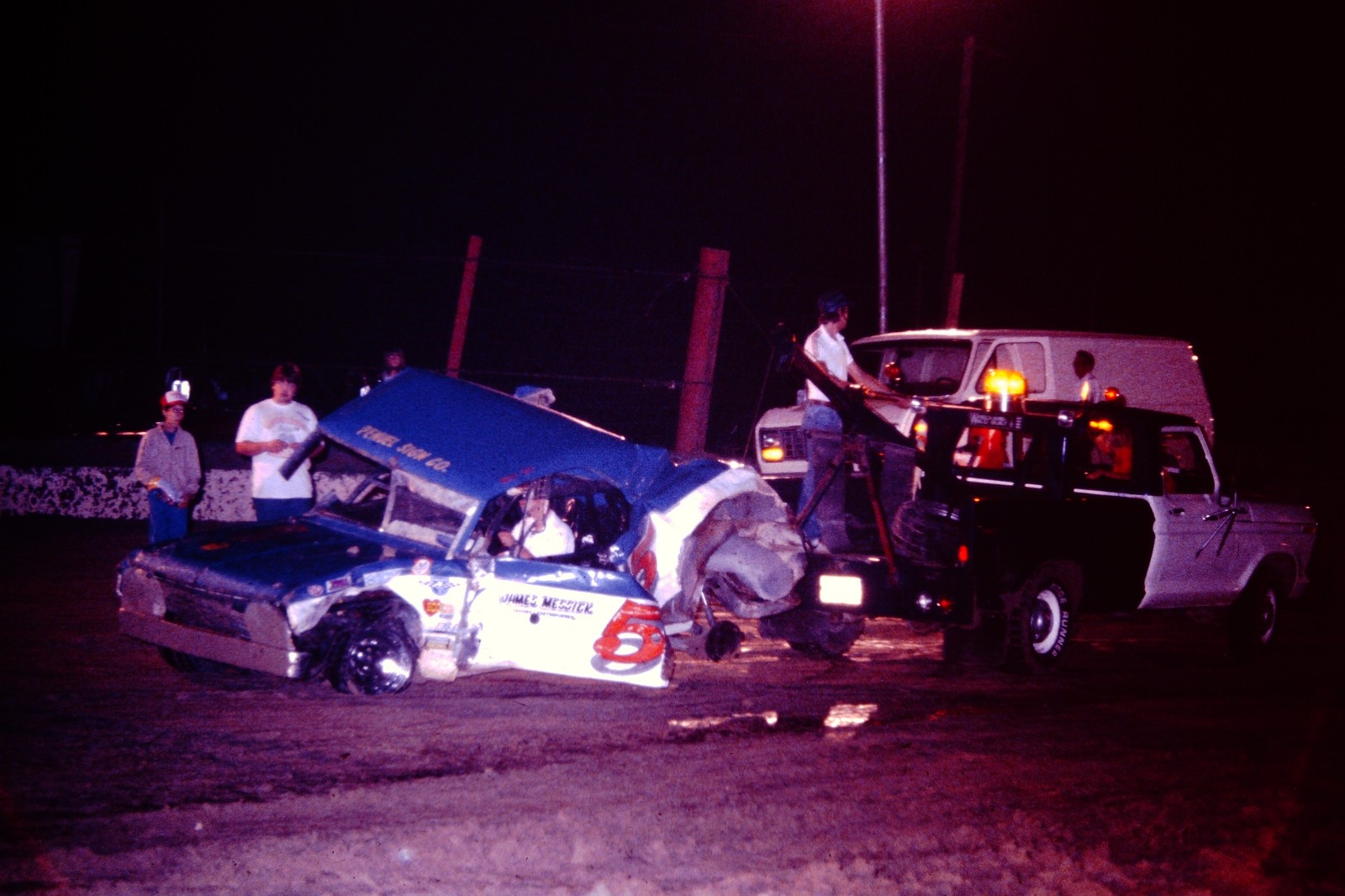 1980s Dirt Racing Car Delaware Pakon Slide BV-A 1980s Dirt Racing Car Delaware Pakon Slide BV-A