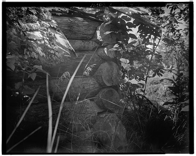 Photo:Haines Alaska Dalton Trail Post Pleasant Camp 1933 Log Cabin Fort