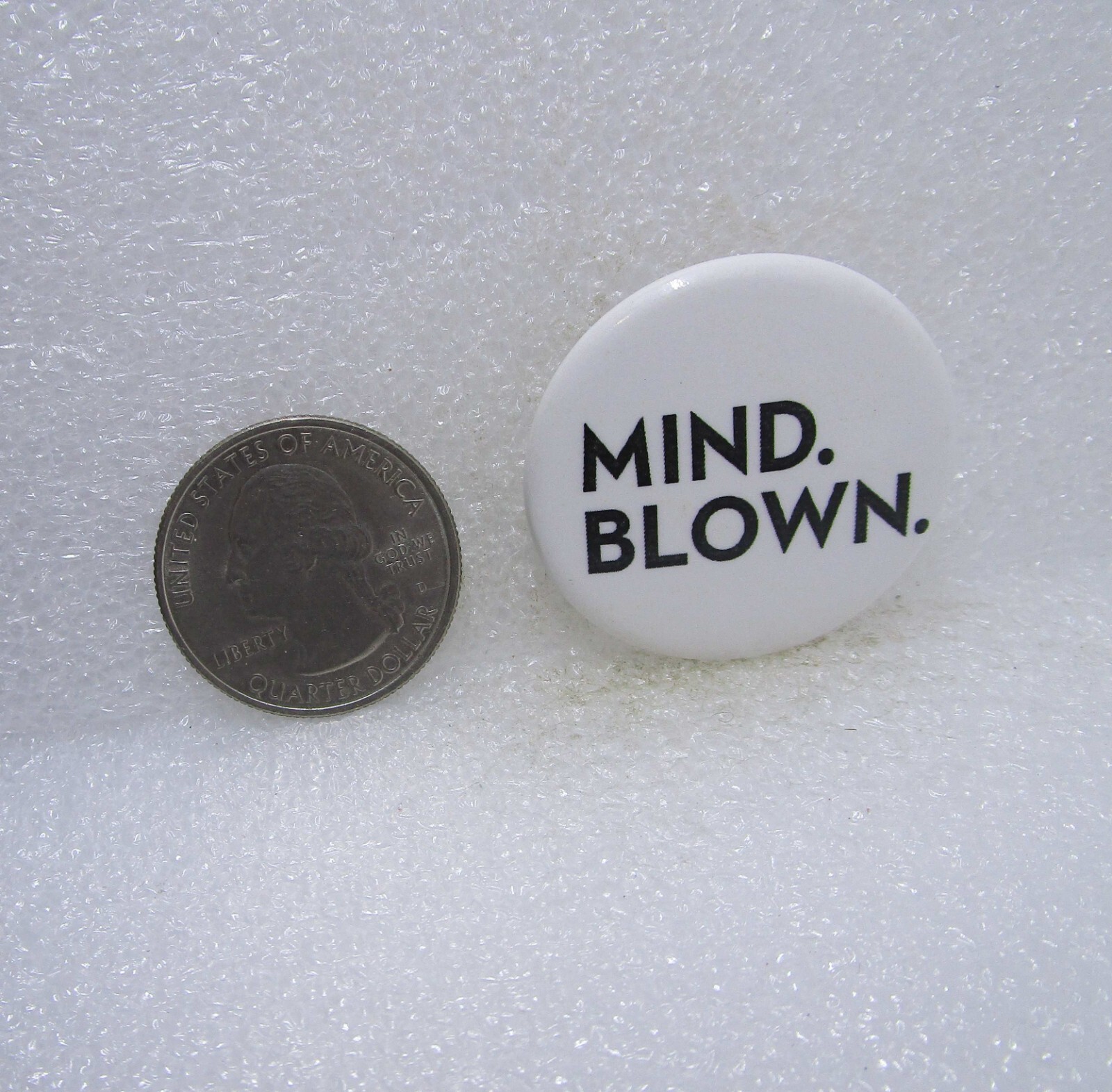 Mind Blown Button Pin Mind Blown Button Pin