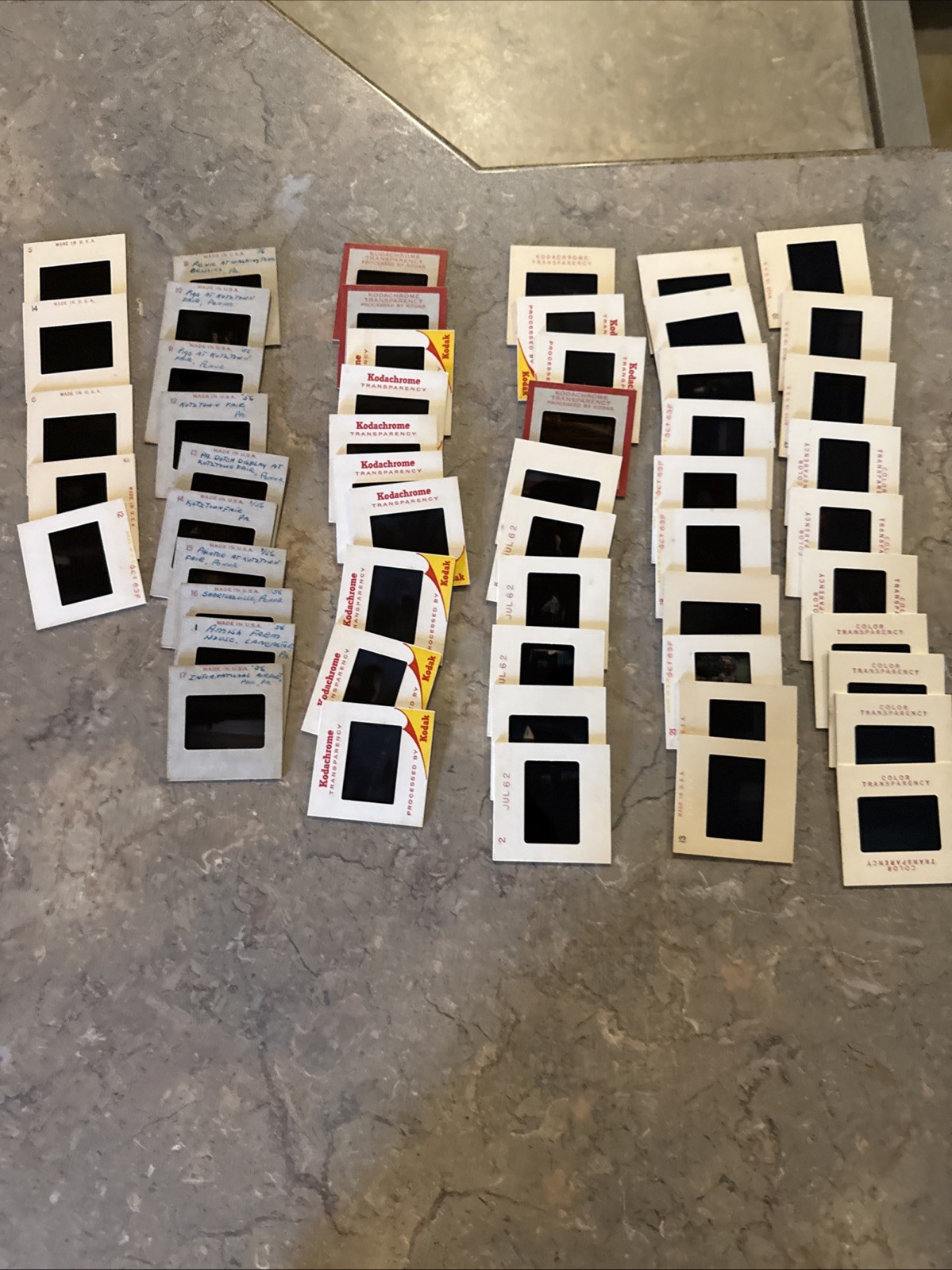 Lot/150 Vintage Red Border & others  1960’s 70’s Nostalgic Photo Slides
