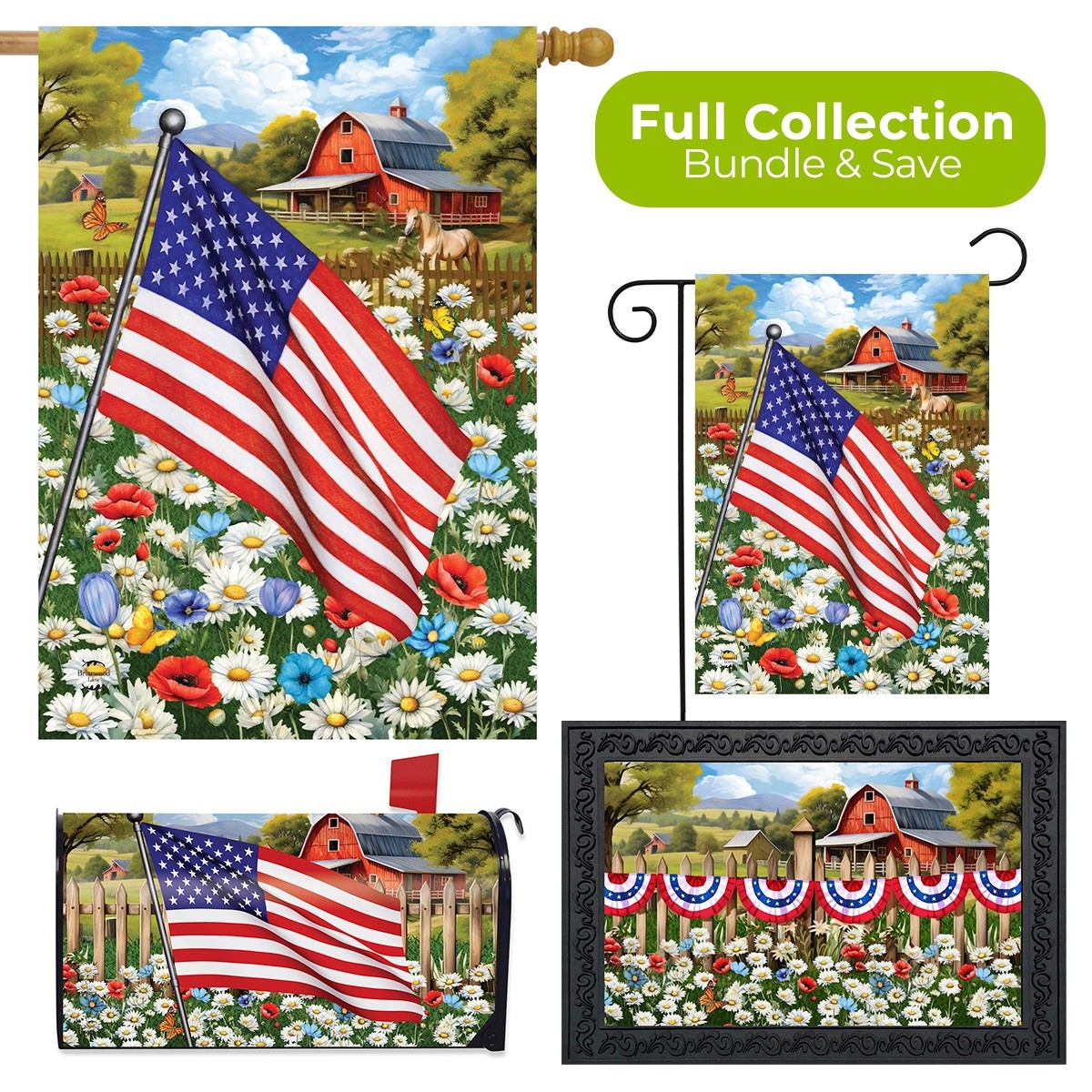 Briarwood Lane Spring Collection American Flower Field For Spring Collection