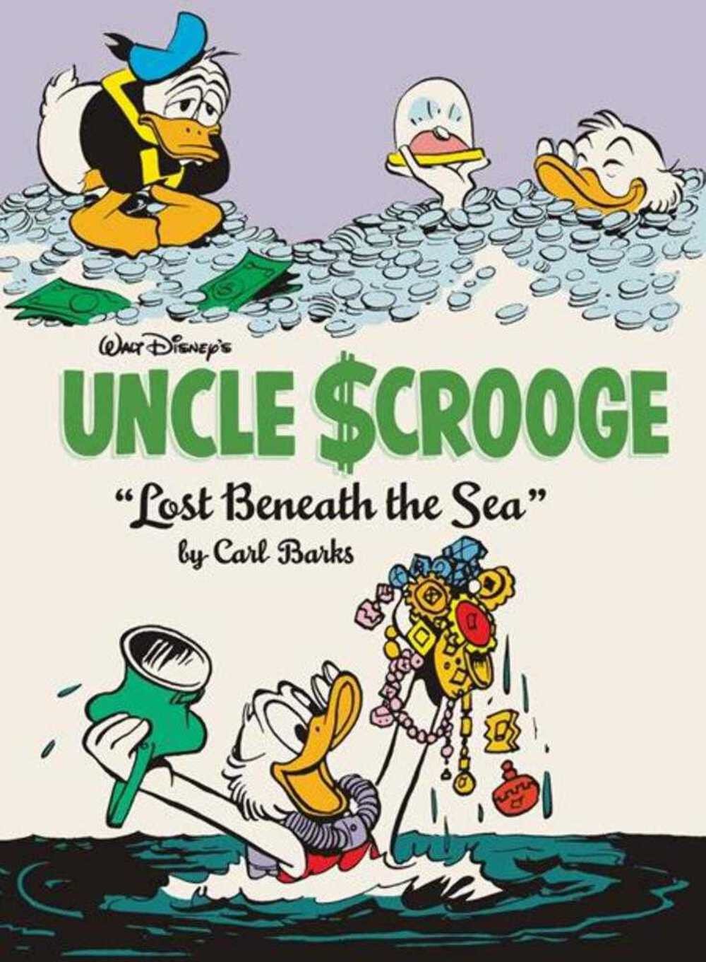 Walt Disneys Uncle Scrooge Hardcover Volume 30 Lost Beneath The Sea The Complete