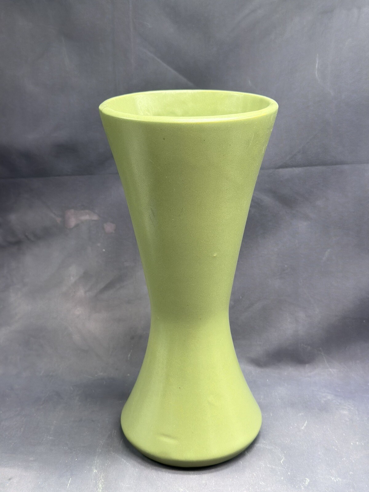 Mid Century MCM Mccoy Floraline Stoneware Vase USA