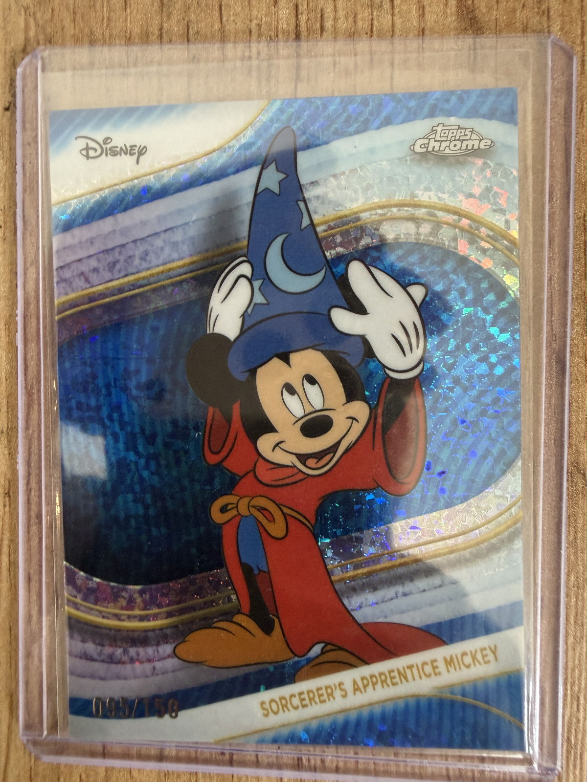 2025 Topps chrome disney sorcerers apprentice mickey #190/150