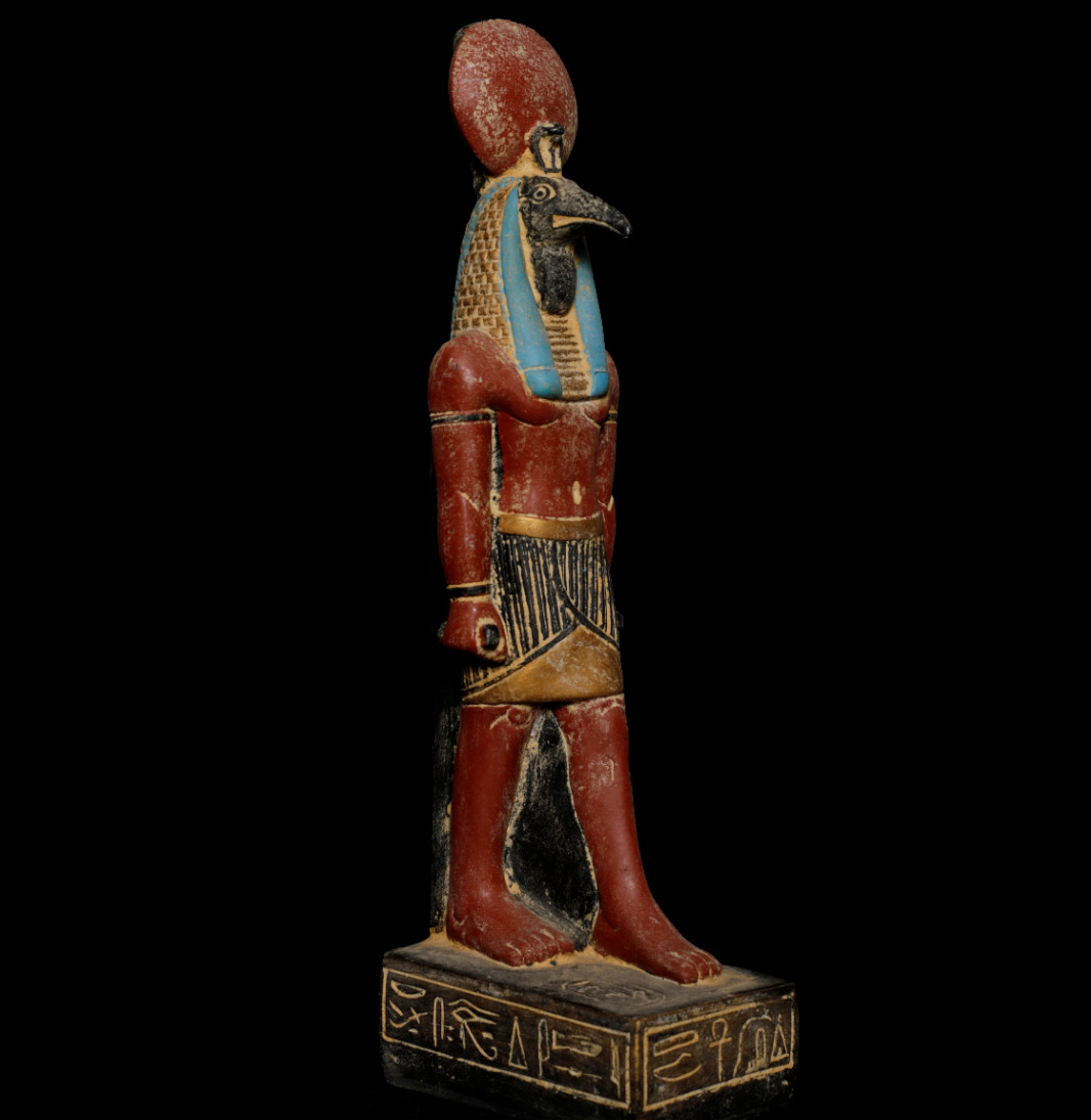 Egyptian Artifacts A Rare Egyptian Pharaonic Statue Of Egyptian God Ibis BC
