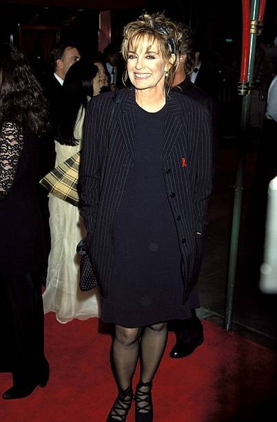 Linda Gray at 1994 Fashion Show at Mann's Chinese Theater in Holly- Old Photo