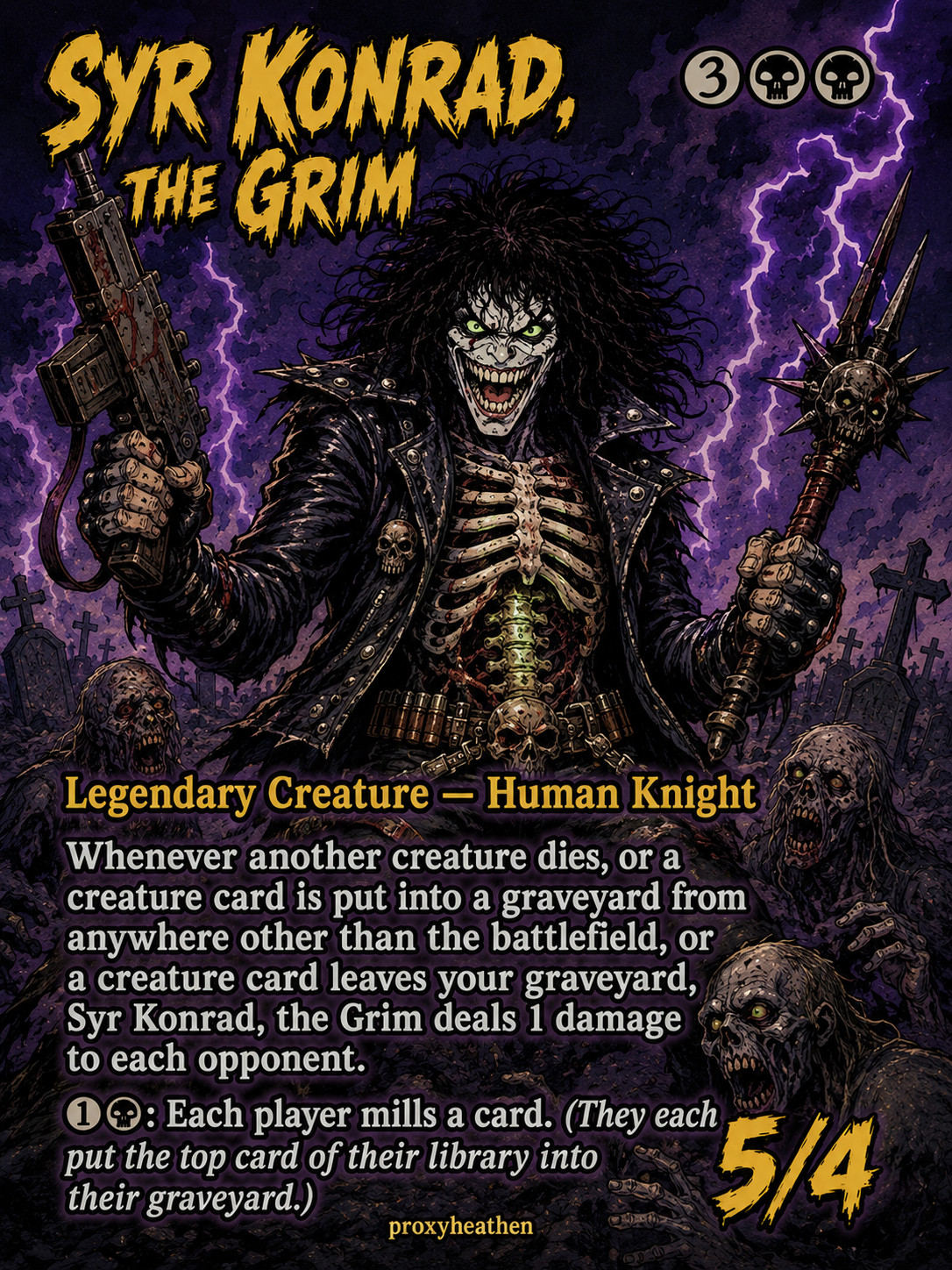 Syr Knorad The Grim Evil Ernie