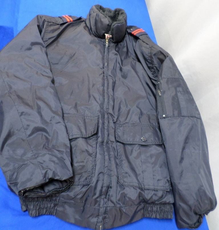 EUC DESIGNER NATIONAL PATROL WARM DOUBLE LAYER FULL ZIP SKI BLACK JACKET MEDIUM