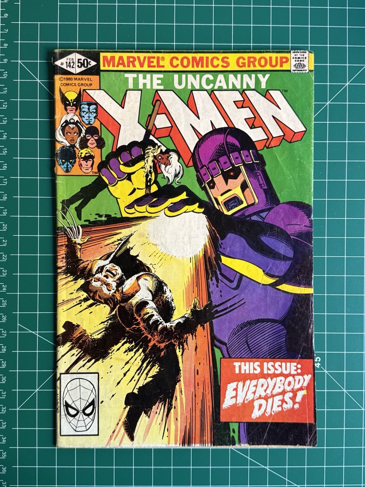 Uncanny X-Men #142 (1981) Days of Future Past Part II Marvel Comics Low Grade