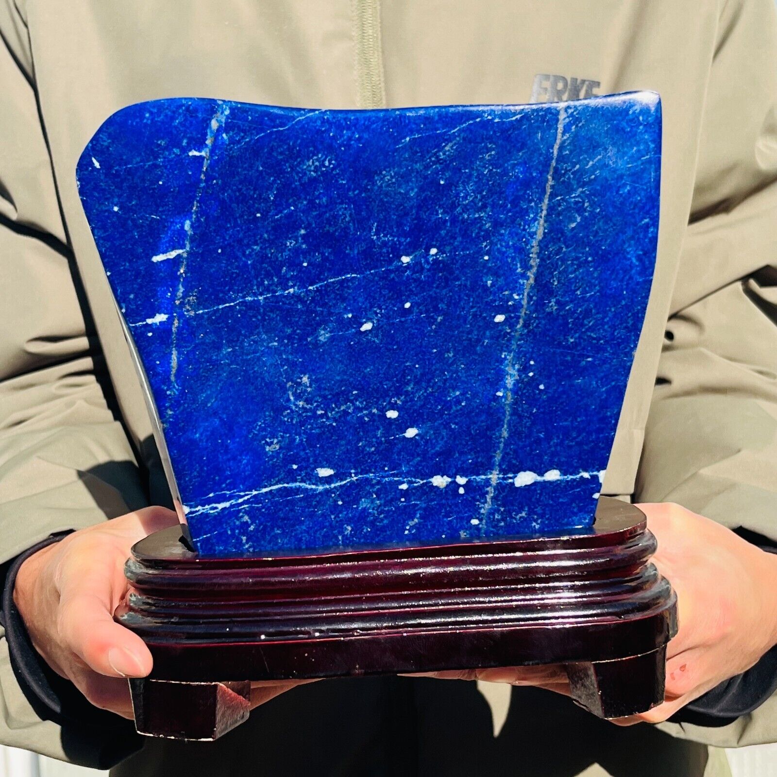 7.3LB Rare Natural Gemstone Lapis Lazuli Crystal Freeform Reiki Healing