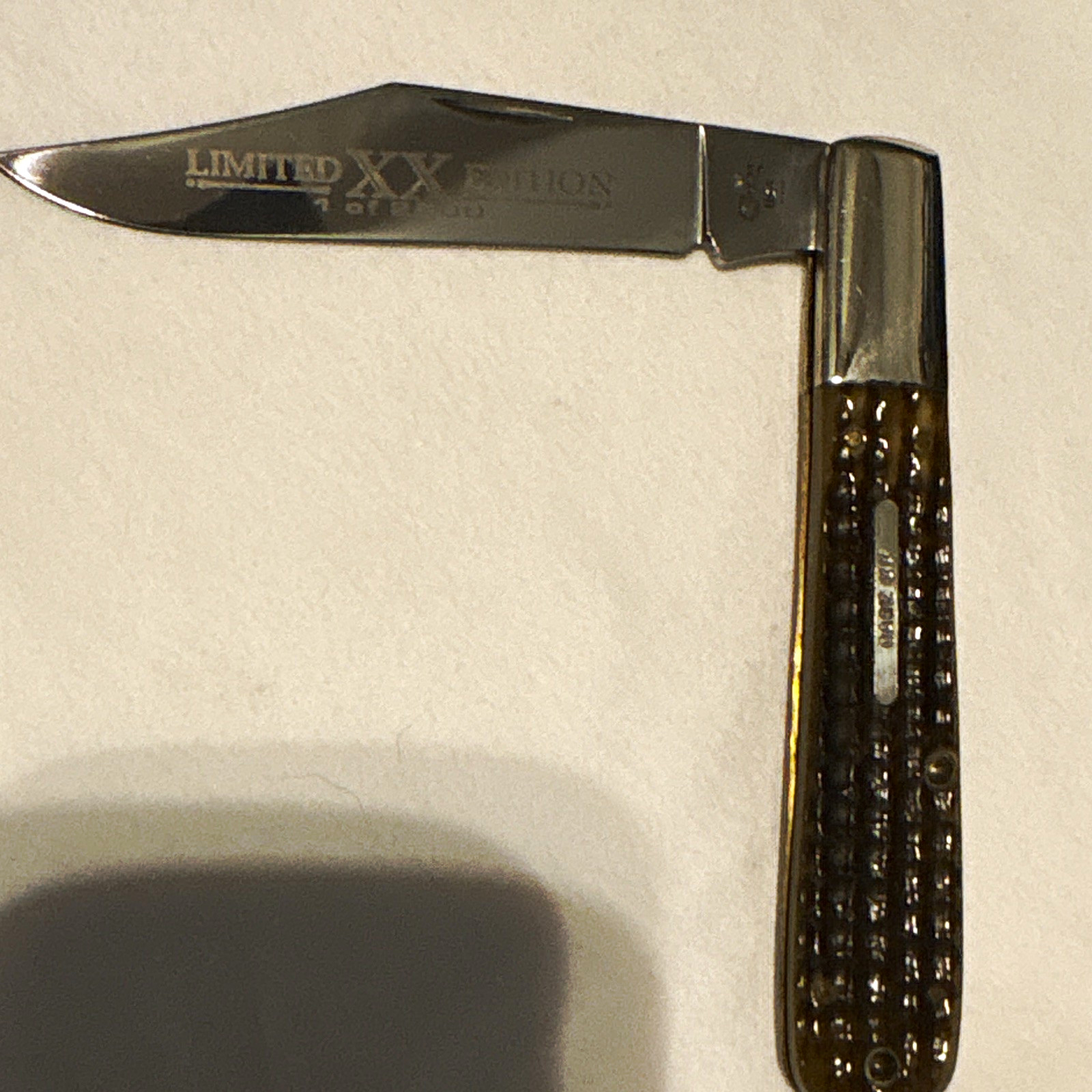 Case XX Limited Edition 2005 6143 SS Granddaddy Barlow Midnight Bone pristine