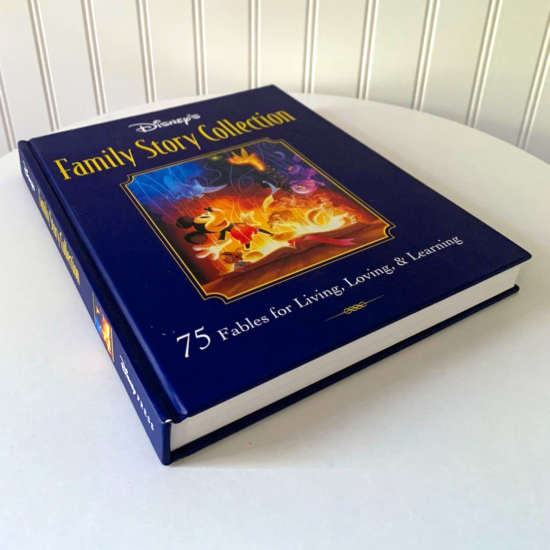 Vintage 1998 Disney Family Story Collection Hardcover – 75 Fables