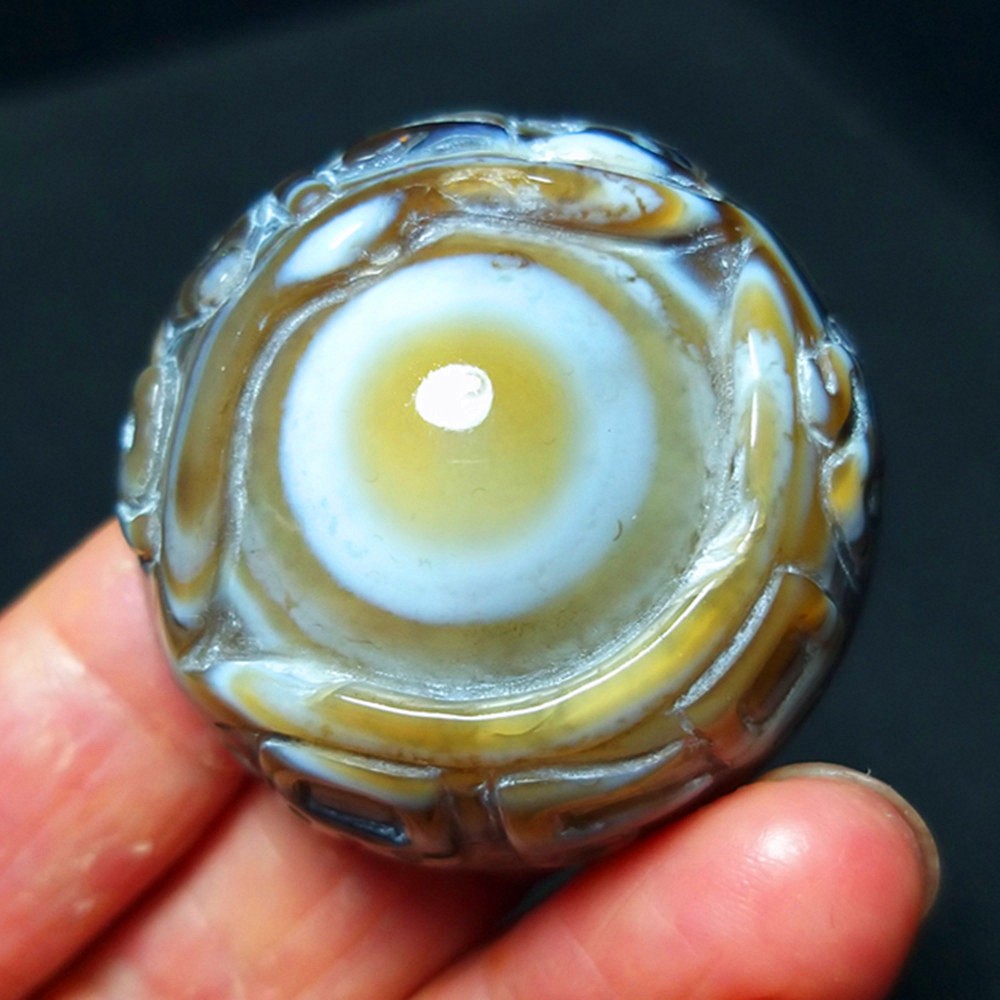 Rare  36G Natural Gobi Agate Eyes Agate/stone Madagascar A287