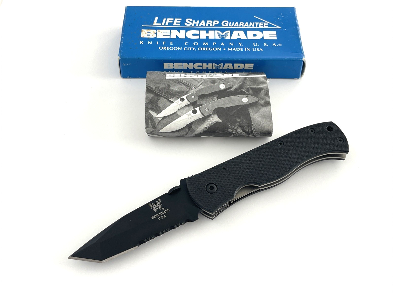 Benchmade 970SBT CQC7 Spec War Emerson Folding Knife ATS-34 Titanium Liners USA