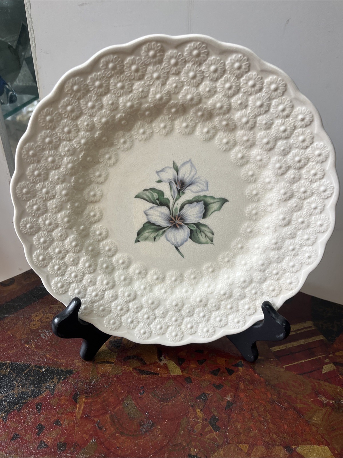 Copeland Canadian Centennial provincial flowers plate