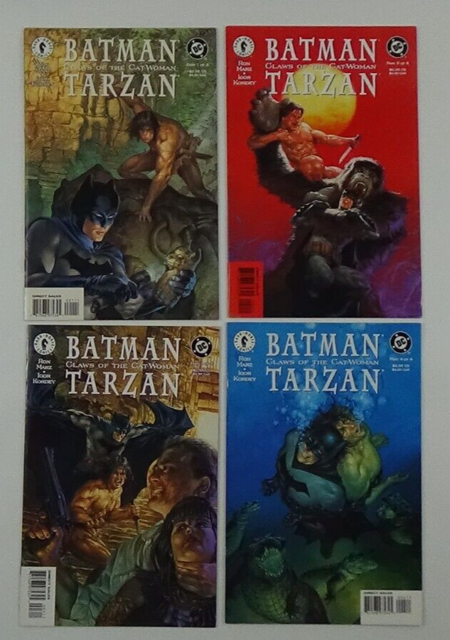 Batman Tarzan: Claws of the Cat-Woman #1-4 (Dark Horse/DC Comics, 1999)  #017-26