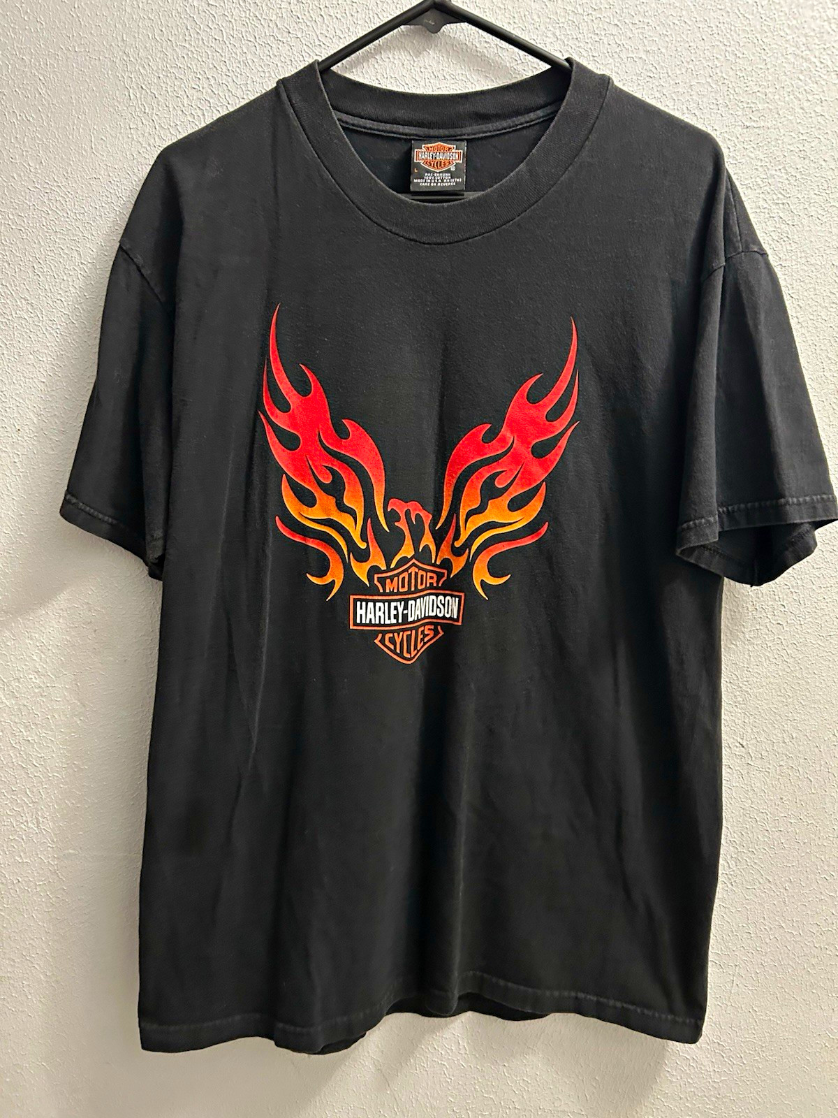 Vintage Harley-Davidson Cleveland Ohio Sales Co. Graphic T-Shirt Black Size L Vintage Harley-Davidson Cleveland Ohio Sales Co. Graphic T-Shirt Black Size L